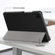 Чехол Slim Smart Cover с подставкой и автосном для Samsung Galaxy Tab A11 8.7" / Tab A9 8.7" (SM-X135, SM-X130, SM-X115, SM-X110) Черный - изображение 3