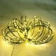 Светодиодная гирлянда нить "Роса" 20 м, с пультом, 200 LED, от USB, зеленый провод, Теплый белый - изображение 9