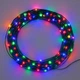 Светодиодная гирлянда нить "Роса" 50 м, с пультом, 500 LED, от USB, зеленый провод, Мультиколор - изображение 10
