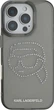 Панель Karl Lagerfeld IML Rhinestones Karl Head для Apple iPhone 16 Pro Grey (3666339352189) - зображення 3