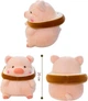 Мягкая игрушка Свинка 20 см Pink - изображение 3