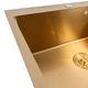 Кухонна мийка VALESO 60*50 PVD Gold DECOR - зображення 2