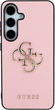 Панель Guess Grained Big 4G Logo Small Classic для Samsung Galaxy S25 Pink (3666339449193) - зображення 3