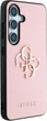 Панель Guess Grained Big 4G Logo Small Classic для Samsung Galaxy S25 Pink (3666339449193) - зображення 4