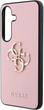 Панель Guess Grained Big 4G Logo Small Classic для Samsung Galaxy S25 Pink (3666339449193) - зображення 5