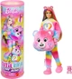 Кукла Barbie Cutie Reveal Care Bears Mini Bear - Барби в плюшевом в костюме Медвежонка Вместе серия 2 с мини-медвежонком (JFV60) - Игровой набор Mattel - изображение 1
