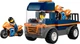 Конструктор LEGO City Транспортер мотоциклов 88 деталей (60491) - изображение 2