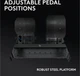 Педалі керування Logitech G RS Pedal Set Black (941-000310) - зображення 5