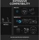Педалі керування Logitech G RS Pedal Set Black (941-000310) - зображення 6