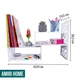 Полиця-органайзер трансформер AMIRI HOME біла 62,8x19,5x38,5 см VG2004 - зображення 3