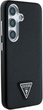 Панель Guess Grained Triangle Logo MagSafe для Samsung Galaxy S25 Black (3666339449308) - зображення 4