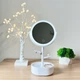 Зеркало с подсветкой и органайзером MBM HOME BP-37 WHITE белое - изображение 5
