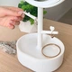 Зеркало с подсветкой и органайзером MBM HOME BP-37 WHITE белое - изображение 9