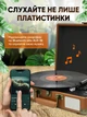 Проигрыватель виниловых пластинок ретро аудиосистема с Bluetooth колонкой граммофон виниловый беспроводной - изображение 2