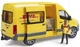 Набір Bruder Mercedes-Benz Sprinter DHL з фігуркою 2671 (4001702026714) (955555913996805) - Уцінка - зображення 2