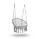 Підвісна гойдалка-крісло Sofotel Boho садова сіра (290002) (955555913857361) - Уцінка - зображення 3