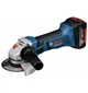 Угловая шлифовальная машина Bosch Professional GWS 18V-11 S, 2 акб 4,0 Ah, з/у, кейс (06019N4001+1600A019S0) - изображение 4