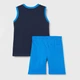 Детский летний комплект (майка + шорты) для мальчика Chicco 09073781000000-088 92 см Темно-синий (8059609640423) - изображение 2