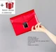 Блокнот Touch ID с отпечатком пальца со встроенным Power Bank беспроводной зарядкой и USB флешкой Красный - изображение 1