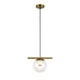 Светильник подвесной шар Levistella 7841023-1 (150mm) GAB+CL бронза, плафон прозрачный - изображение 2