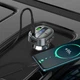 FM трансмітер для авто Bluetooth 3.0 Hoco з двома USB-портами чорний (E70) - зображення 4