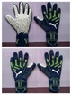 Вратарские перчатки Ultra Ultimate NC 4mm Elite Dual Grip Профессиональные для футбола (8 размер 14-17 лет) темно-синий - изображение 3