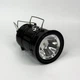 Фонарь светодиодный аккумуляторный кемпинговый с солнечной панелью 1W+6LED, переносная портативная складная лампа с функцией Power Bank для дома, дачи, рыбалки и походов Черный, CLS-5800T-Black - изображение 12