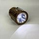 Ліхтар світлодіодний акумуляторний кемпінговий з сонячною панеллю 1W+6LED, переносна портативна складана лампа з функцією Power Bank для дому, дачі, риболовлі та походів Золотистий, CLS-5800T-Gold - зображення 14