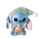 М'яка іграшка - брелок Labubu Stitch Лабубу Стич Eat Something Before Sleep Series зелений - зображення 1