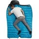 Спальник з натуральним пухом Naturehike CW400 NH18C400-D, p-р L, чорно-блакитний - изображение 5