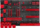 Tablica narzędziowa Kadax K7661 ścianka warsztatowa 116 x 78 cm 61 elementów (5903699468135) - obraz 3