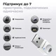 Bluetooth адаптер 5.3 для компьютера ноубука наушников USB беспроводной адаптер для беспроводных устройств Dual-mode Kayfovo PA23 White - изображение 3
