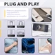 Перехідник USB-C на 3.5 mm Адаптер для Android 3.5 mm - USB-C кабель на Android на аудіо навушники Kayfovo - зображення 2
