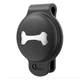 Чехол брелок для Apple AirTag на ошейник для собак AirTag case for dog Clip Black Kayfovo ATBL-1 - изображение 1