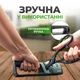 Точилка для ножей и ножниц ручная точильный станок 3 в 1 для стальных и кермачиеских ножей Kayfovo RE-3 Black - изображение 2