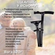 Трость телескопическая с фонариком Trusty Cane палка для ходьбы алюминиевая регулируемая трость костыль 4-опорный трость с подсветкой Kayfovo CN-96 - изображение 3