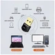 Bluetooth адаптер 5.0 Dual Mode Блютуз для ПК і ноутбука U&P Easy Idea BTA-501 Black (BTA501b) - зображення 6