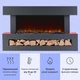 Камин электрический KLARSTEIN Studio Light & Fire 3 Smart (10038384) - изображение 4