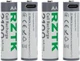 Аккумулятор RZTK Cell Recharge Type-C 2100 мАч Li-ion AA 4 шт + зарядный кабель - изображение 1
