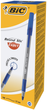 Ручка шариковая BiC Round Stic Exact овальный корпус с резиновым грипом Синяя (bc918543) - изображение 2