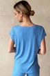 Жіноча футболка з коротким рукавом LadyLike 42 Блакитний (ll2142870064367) - изображение 3