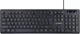 Klawiatura przewodowa Gembird Multimedia Keyboard USB Black (KB-UML-02) - obraz 1