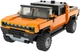 Samochód-klocki Rastar Bricks Hummer EV 1:30 Pomarańczowy 4540088 (6930751322899) - obraz 1