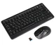 Комплект (клавіатура, миша) бездротовий A4Tech FG1112 Black USB Чорний 27418 - изображение 10