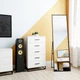 Комод Art in Head 600 Ascet 600x1080x425 Белый бриллиант (AS05010000030) - изображение 3