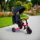Велосипед Беговел трансформер Tri-cycle Cruiser Milano 002 with bag, Білий з салатовим - зображення 14