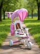 Велосипед Беговел трансформер Tri-cycle Cruiser Milano 002 with bag, Розовый - изображение 7