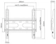 Кріплення для телевізора кронштейн UniBracket BZ03-20 13-42'' [32907] - зображення 5