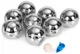Zestaw do gry w bule kule EcoToys Boules Petanque + walizka i akcesoria 8 szt (BS-009) (5905817008964) - obraz 2