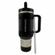 Термос термокружка Stanley Quencher ProTour Flip Straw Tumbler 1,18 л из нержавеющей стали Black KT7001926 - изображение 5